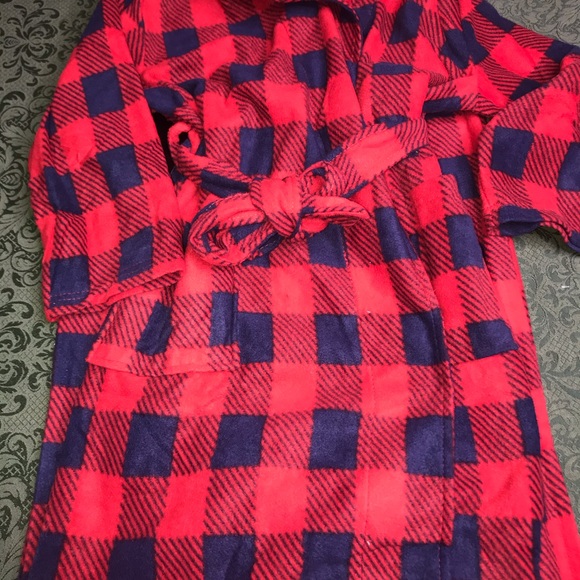 Nwt 6 7 robe pajamas 3pc skateboarding boys set christmas winter loungewear fall - Picture 8 of 9